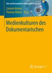 book Medienkulturen des Dokumentarischen