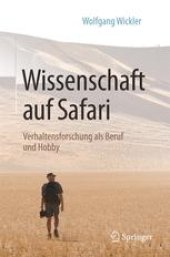 book Wissenschaft auf Safari: Verhaltensforschung als Beruf und Hobby