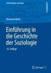 book Einführung in die Geschichte der Soziologie