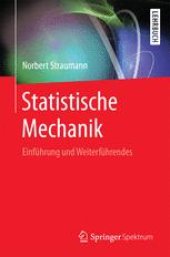 book Statistische Mechanik: Einführung und Weiterführendes