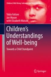 book Children’s Understandings of Well-being: Towards a Child Standpoint