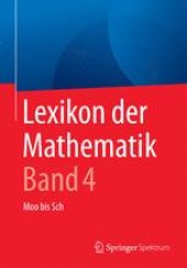 book Lexikon der Mathematik: Band 4: Moo bis Sch