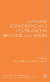 book Corporate Restructuring and Governance in Transition Economies