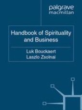 book Handbook of Spirituality and Business