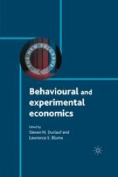 book Behavioural and Experimental Economics