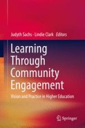 book Learning Through Community Engagement: Vision and Practice in Higher Education