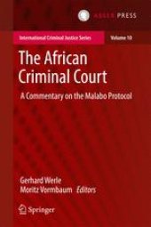 book The African Criminal Court: A Commentary on the Malabo Protocol