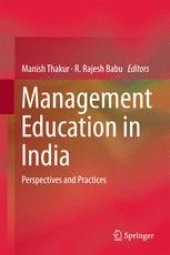 book Management Education in India: Perspectives and Practices