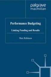 book Performance Budgeting: Linking Funding and Results