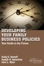 book Developing Family Business Policies: Your Guide to the Future