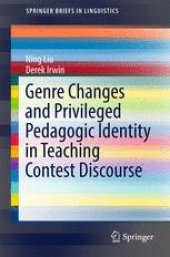 book Genre Changes and Privileged Pedagogic Identity in Teaching Contest Discourse