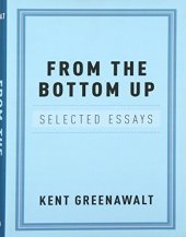 book From the bottom up : selected essays