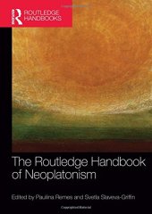 book The Routledge Handbook of Neoplatonism