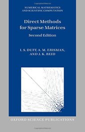 book Direct methods for sparse matrices