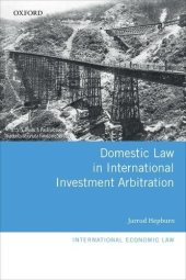 book Domestic law in international investment arbitration