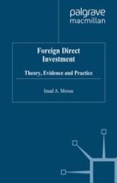 book Foreign Direct Investment: Theory, Evidence and Practice