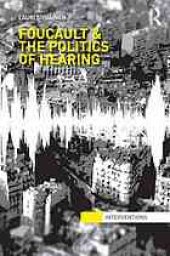 book Foucault and the politics of hearing