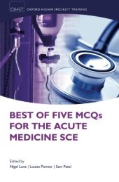 book Best of five mcqs for the acute medicine sce