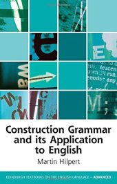 book Construction grammar and its application to English