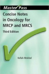 book Concise notes in oncology for MRCP and MRCS