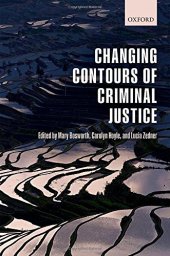 book Changing contours of criminal justice