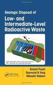 book Geologic disposal of low- and intermediate-level radioactive waste