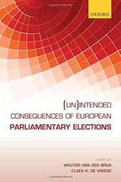 book (Un)intended consequences of EU parliamentary elections