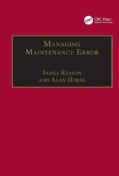 book Managing maintenance error : a practical guide