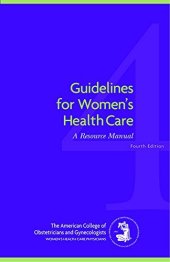 book Guidelines For Women’s Health Care: A Resource Manual