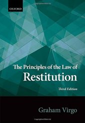 book The principles of the law of restitution