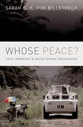 book Whose peace? : local ownership and United Nations peacekeeping