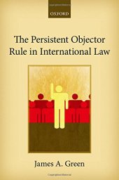 book The persistent objector rule in international law