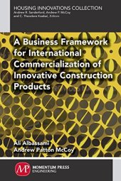 book A business framework for international commercialization of innovative construction products