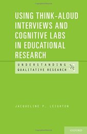 book Using think-aloud interviews and cognitive labs in educational research