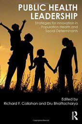 book Public health leadership : strategies for innovation in population health and social determinants