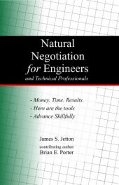 book Natural negotiation for engineers and technical professionals