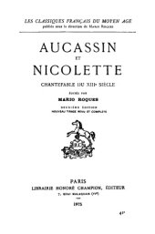 book Aucassin et Nicolette, chantefable du XIIIe siècle