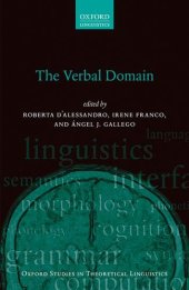 book The verbal domain