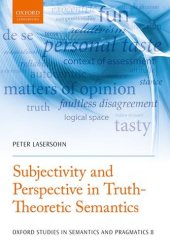 book Subjectivity and perspective in truth-theoretic semantics