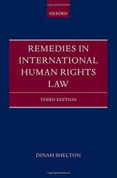 book Remedies in international human rights law. 3rd rev. ed