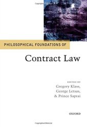 book Philosophical foundations of contract law