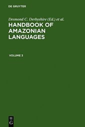 book Handbook of Amazonian Languages