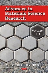 book Advances in Materials Science Research, Volume 13