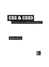 book CSS & CSS3. 20 Lessons to Successful Web Development