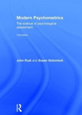 book Modern Psychometrics: The Science of Psychological Assessment