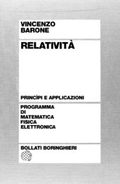 book Relatività. Princìpi e applicazioni