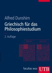 book Griechisch für das Philosophiestudium