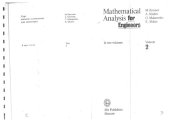 book Mathematical Analysis for Engineers