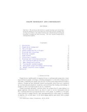 book Graph homology and cohomology