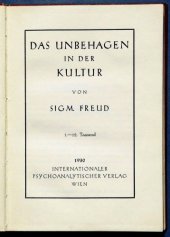 book Das Unbehagen in der Kultur